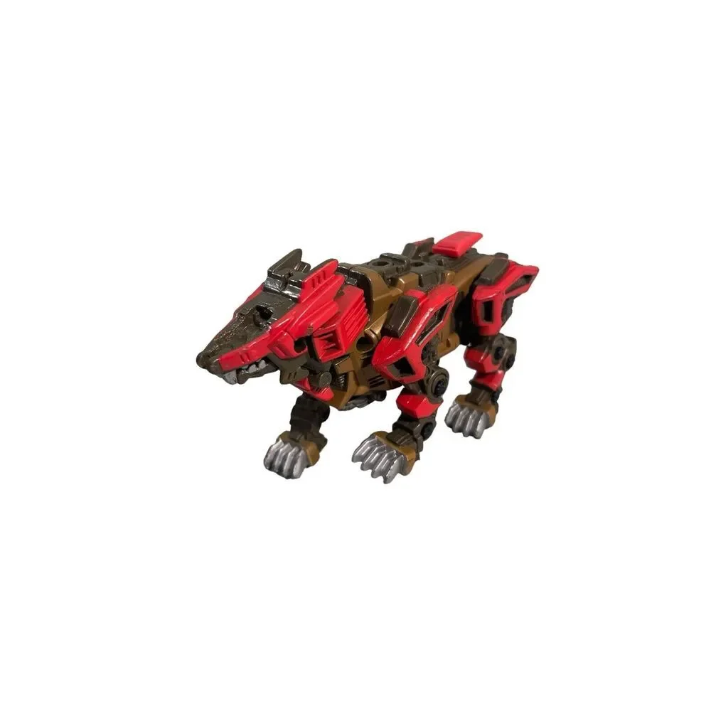 Tomy Hasbro Zoids Liger Zero X Red Action Figure 2002 *Missing Parts* Incomplete